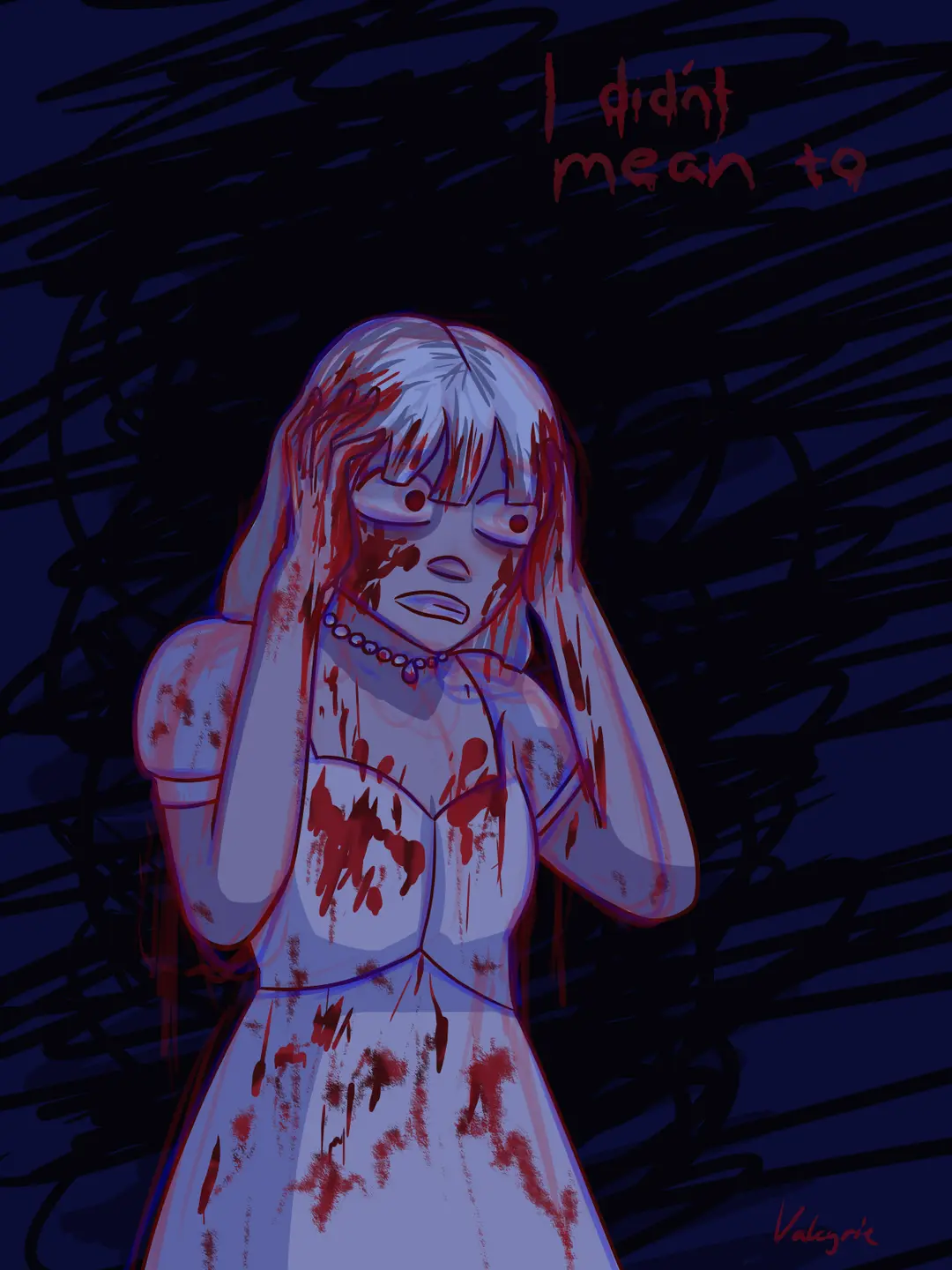 Bloody girl